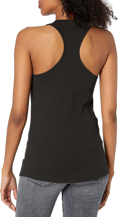 Disney Women'S It'S Fun Being Bad Ideal Racerback Graphic Tank Top Apparel & Accessories > Clothing > Activewear Kylie Max   