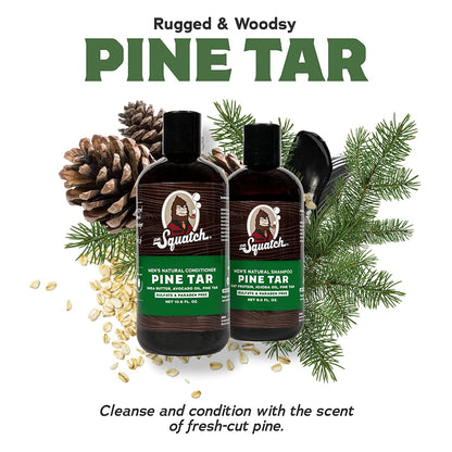 Dr. Squatch Pine Tar Hair Care Kit Health & Beauty > Personal Care > Hair Care Dr. Squatch   