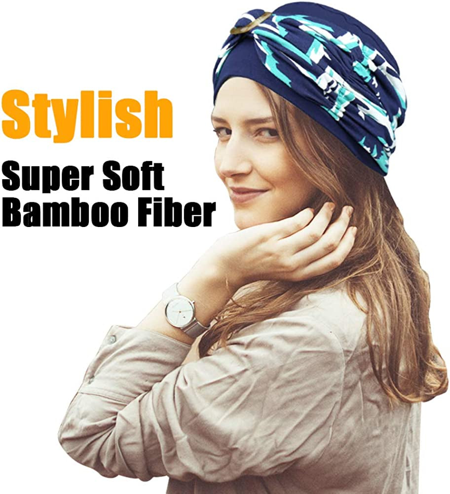 Chemo Turban Headwear Spring Summer Beanie Hats for Women – Soft, Stylish, Warm Apparel & Accessories > Clothing Accessories > Headwear KYLIE MAX   
