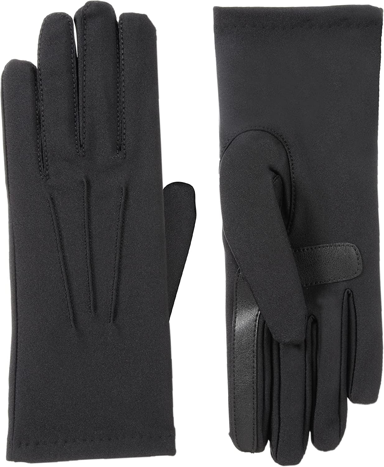 Isotoner Women'S Spandex Cold Weather Stretch Gloves with Warm Fleece Lining Apparel & Accessories > Clothing Accessories > Gloves & Mittens Isotoner   