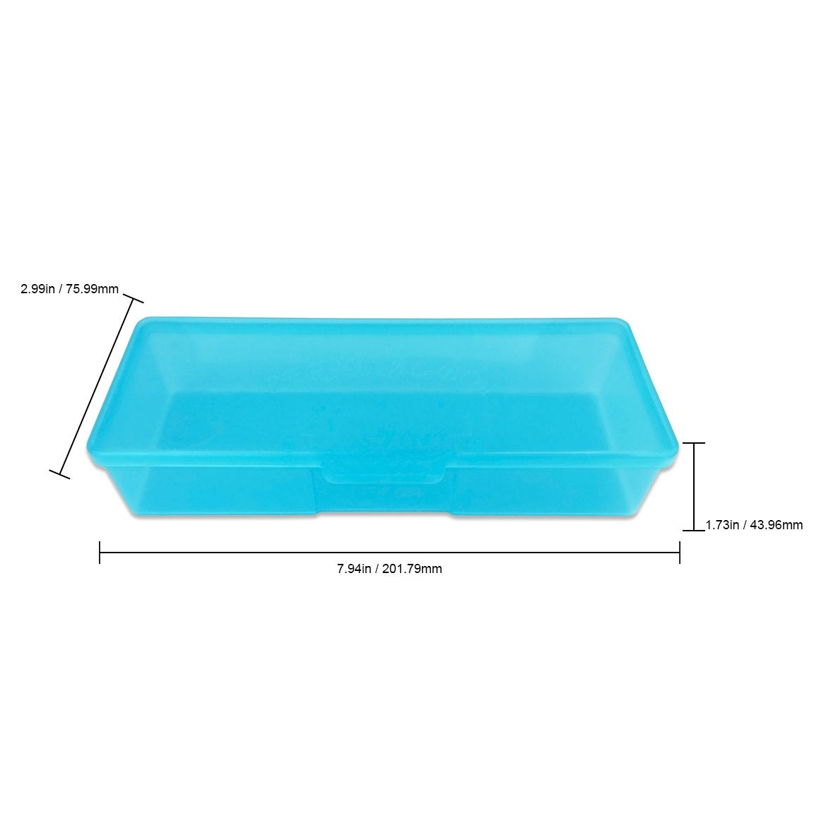 Beauticom Personal Box Storage Case for Professional Manicurist Nails Pedicure (Large Size) (4 Pieces Mix Color, Mix Color: Pink, Blue, Frosted, Purple) Health & Beauty > Personal Care > Cosmetics > Cosmetic Tools > Nail Tools Beauticom   