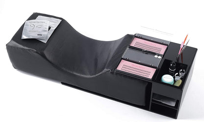 Sweethome Jane Eyelash Extension Pillow Shelf Stand, Makeup Tool Display Cabinet Shelves, Tool Organizer for Eyelash Extension Pillow - Black Health & Beauty > Personal Care > Cosmetics > Cosmetic Tools > Makeup Tools Sweethome Jane   