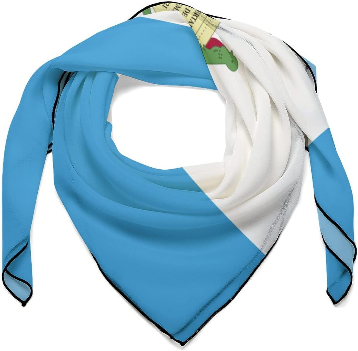 Buonota Ukrainian Flag Fashion Square Scarf Neck Scarf Head Scarf Shawl, Very Suitable for Events, Parties, Weddings, Travel, Birthday Gifts Apparel & Accessories > Clothing Accessories > Scarves & Shawls Buonota White-style-27  