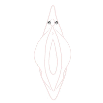 Fake Clitoral Piercing Clamps Magnetic Body Jewelry Non-Piercing (A - Low) Apparel & Accessories > Jewelry > Body Jewelry All Body Art A - Low  