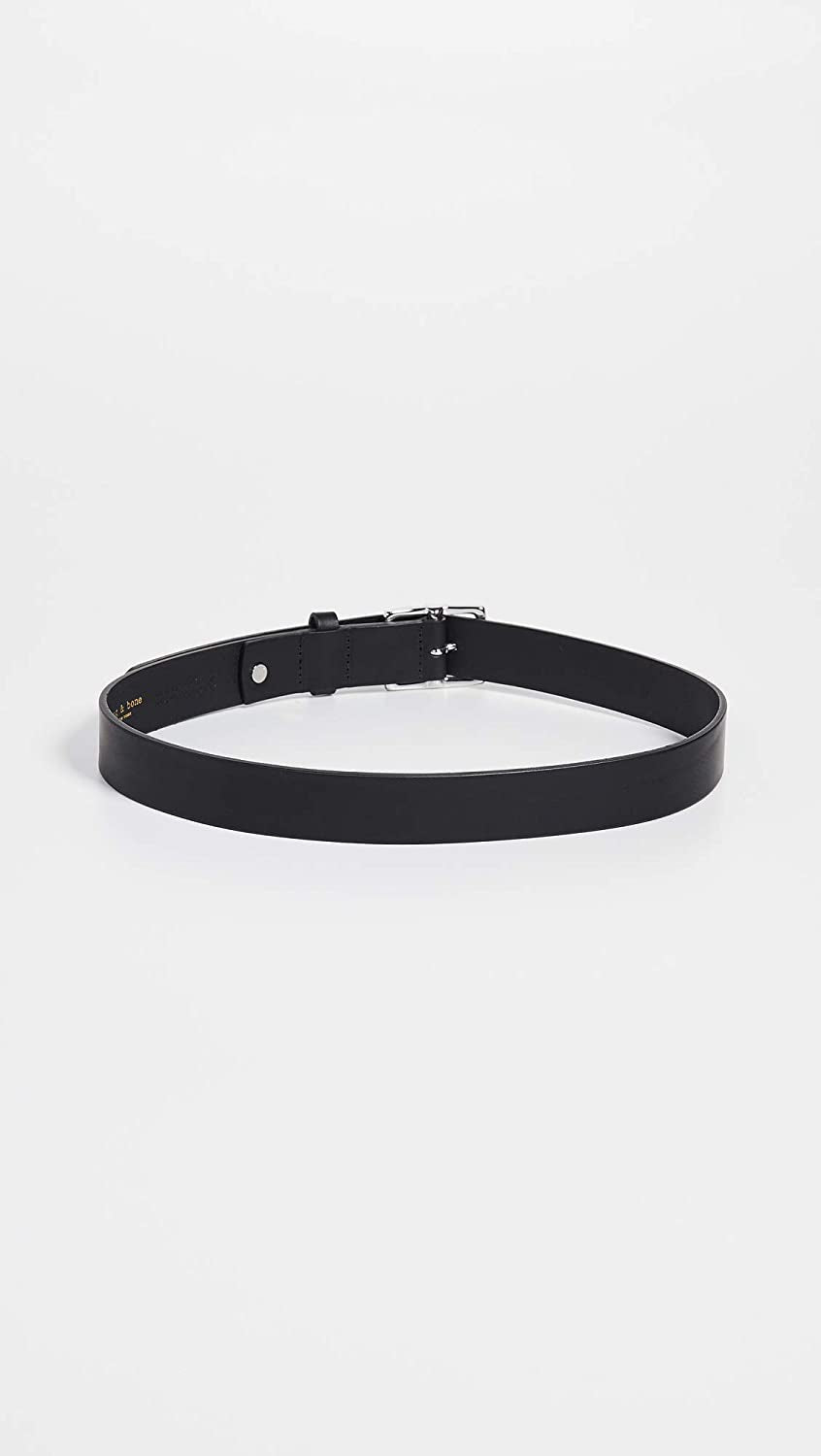 Rag & Bone Women'S Boyfriend Belt, Black, S Apparel & Accessories > Clothing Accessories > Belts rag & bone   