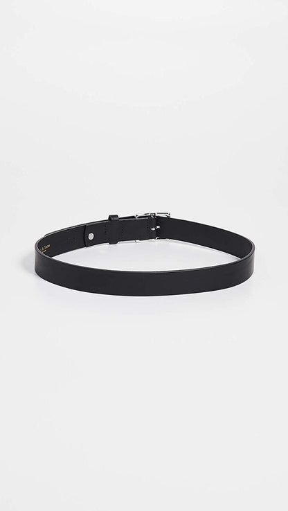 Rag & Bone Women'S Boyfriend Belt, Black, S Apparel & Accessories > Clothing Accessories > Belts rag & bone   