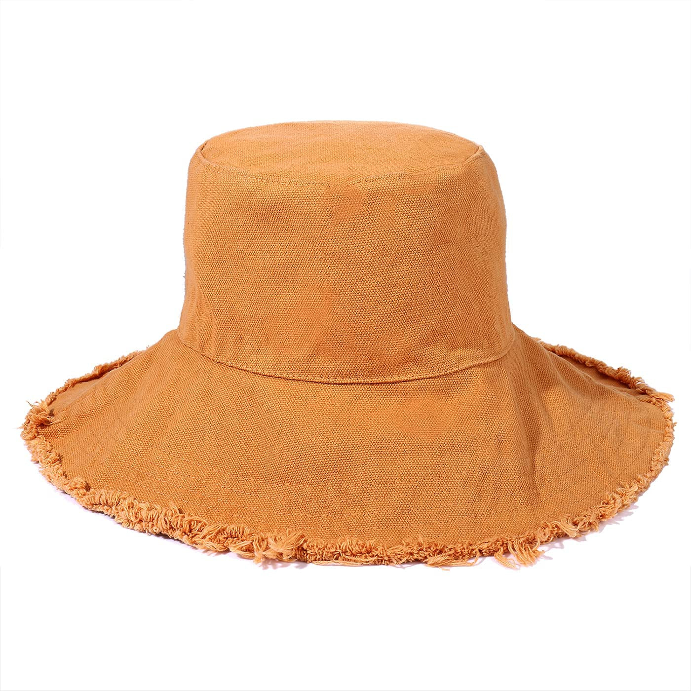 HZEYN Bucket Hats for Women Wide Brim Summer Travel Packable Cotton Bucket Beach Sun Hat UPF 50+ Apparel & Accessories > Clothing Accessories > Hats HZEYN Khaki  