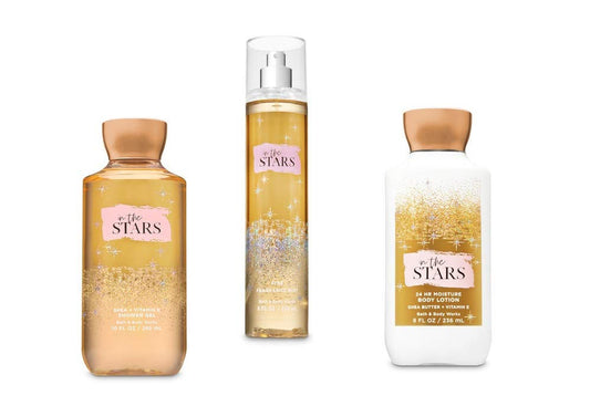Bath & Body Works in the Stars Shower Gel, Body Lotion, Fine Fragrance Mist Daily Trio Gift Set Health & Beauty > Personal Care > Cosmetics > Bath & Body Bath & Body Works   
