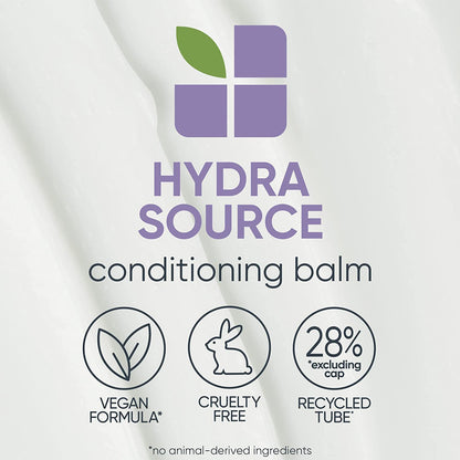 BIOLAGE Hydra Source Conditioning Balm | Hydrates, Nourishes & Restores Shine | for Dry Hair | Sulfate, Paraben & Silicone-Free | Vegan Health & Beauty > Personal Care > Hair Care BIOLAGE   