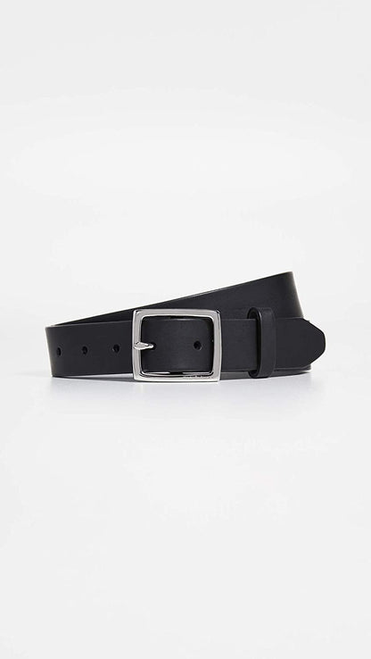 Rag & Bone Women'S Boyfriend Belt, Black, S Apparel & Accessories > Clothing Accessories > Belts rag & bone   