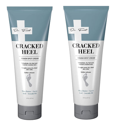 Dr. Foot Cracked Heel Moisturizer Foot Cream Skincare Lotion. Moisturizing Skin Care Lotion W/ Shea Butter & Lactic Acid Helps Heal Cracked Heels, Dry Skin on Feet, & Soften Calluses, Large 8 Fl Oz Health & Beauty > Personal Care > Foot Care Dr. Foot Cracked Heel Foot Lotion 8 Fl Oz (Pack of 2) 