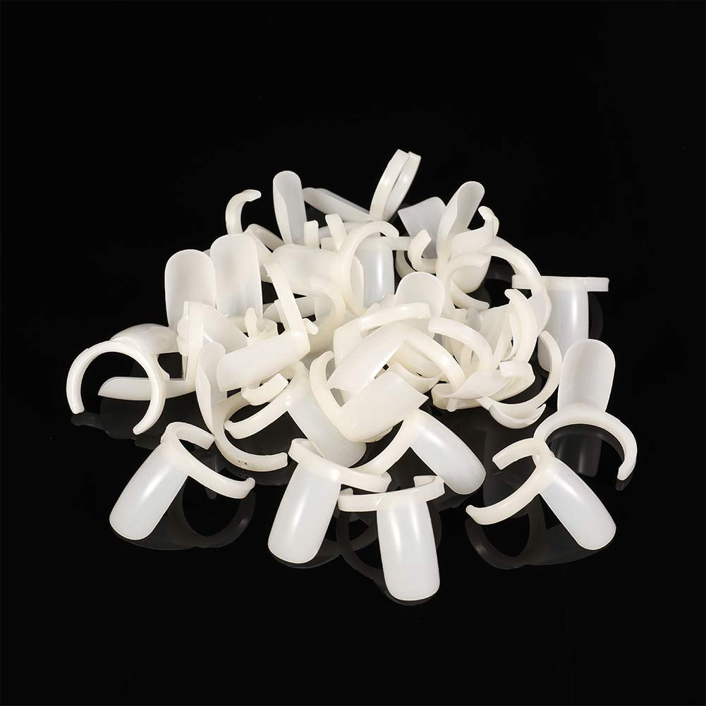 PORTOWN 200 PCS Nail Display Ring, DIY Nail Display Ring Nail Art Color Chart Tool Manicure Art Practice Tool for Beginners & Manicure Store Health & Beauty > Personal Care > Cosmetics > Cosmetic Tools > Nail Tools PORTOWN   