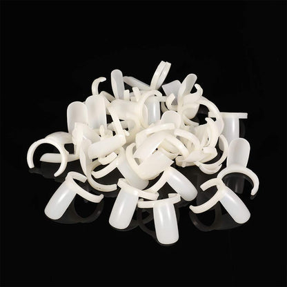 PORTOWN 200 PCS Nail Display Ring, DIY Nail Display Ring Nail Art Color Chart Tool Manicure Art Practice Tool for Beginners & Manicure Store Health & Beauty > Personal Care > Cosmetics > Cosmetic Tools > Nail Tools PORTOWN   