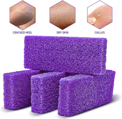 Disposable Pedicure Scrubber Callus Remover Pumice Stone for Foot Care Purple Coarse, 40 PCS Health & Beauty > Personal Care > Foot Care NOVAL   