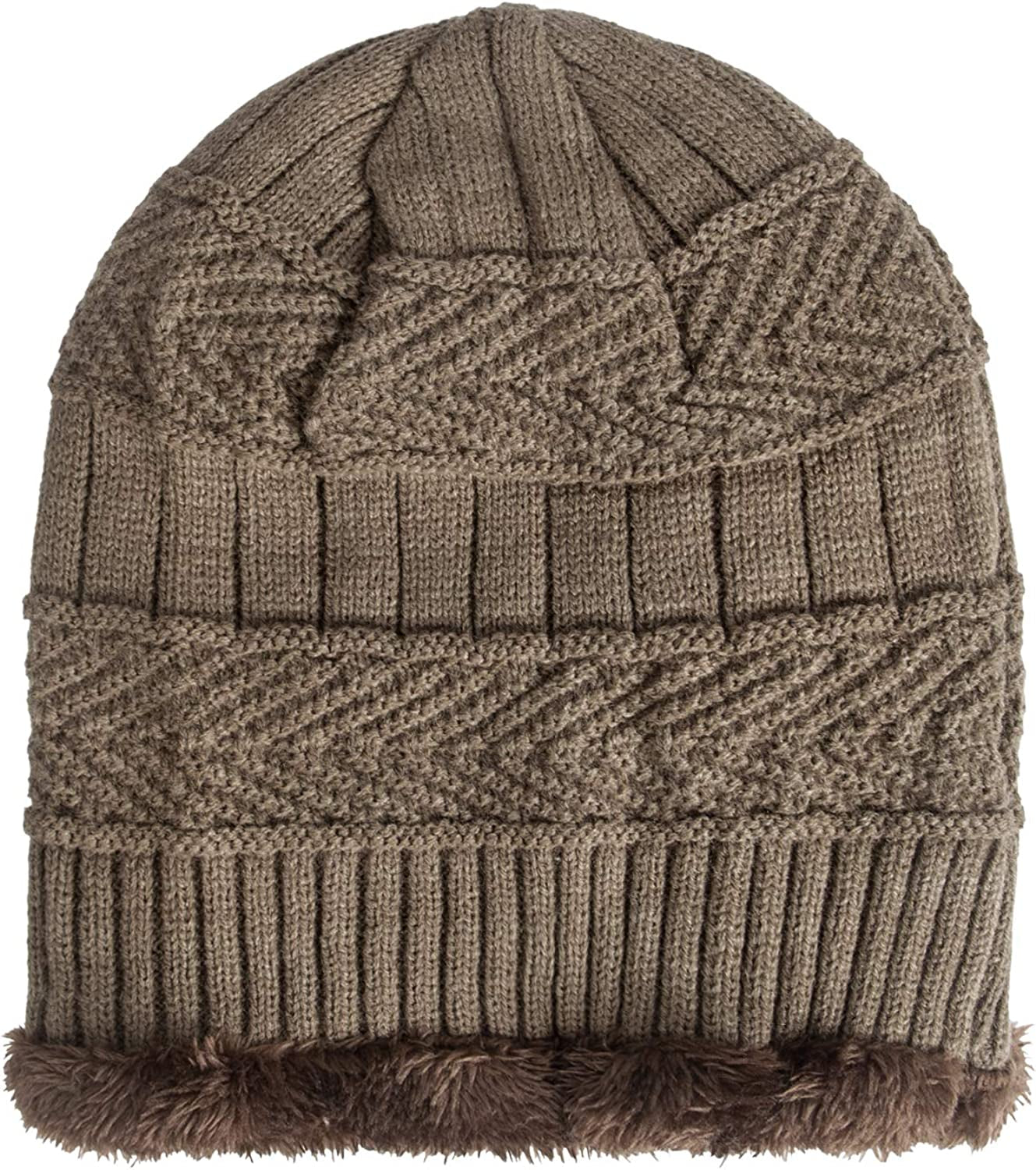 Ousipps 2 Pack Winter Hats for Men Women, Baggy Mens Beanies for Winter Ski Snow Skull Hats Black Beanie for Men and Women Apparel & Accessories > Clothing Accessories > Hats Ousipps   