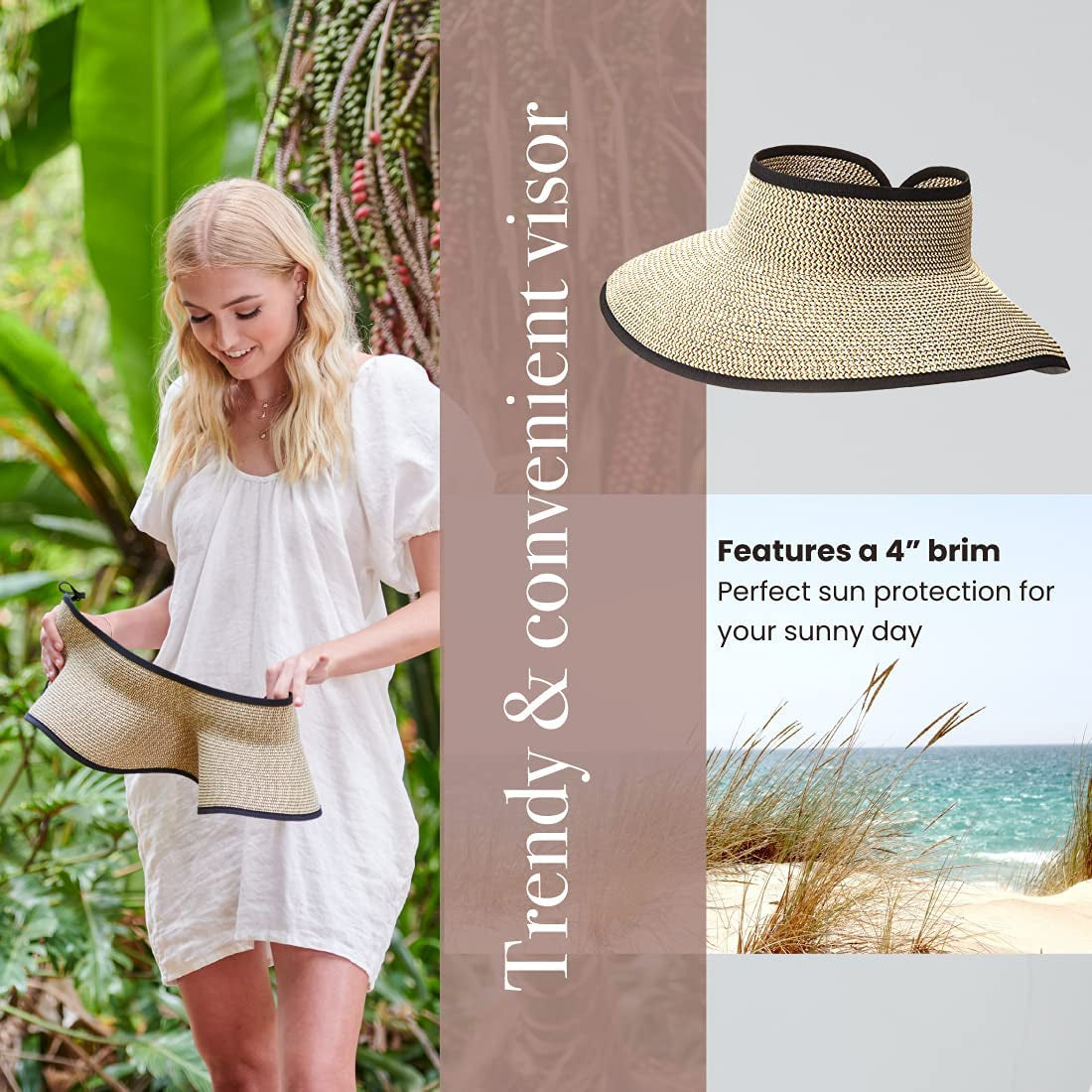 San Diego Hat Company Women'S UBV002OSBKM, Black Mix, One Size Apparel & Accessories > Clothing Accessories > Hats San Diego Hat Co.   