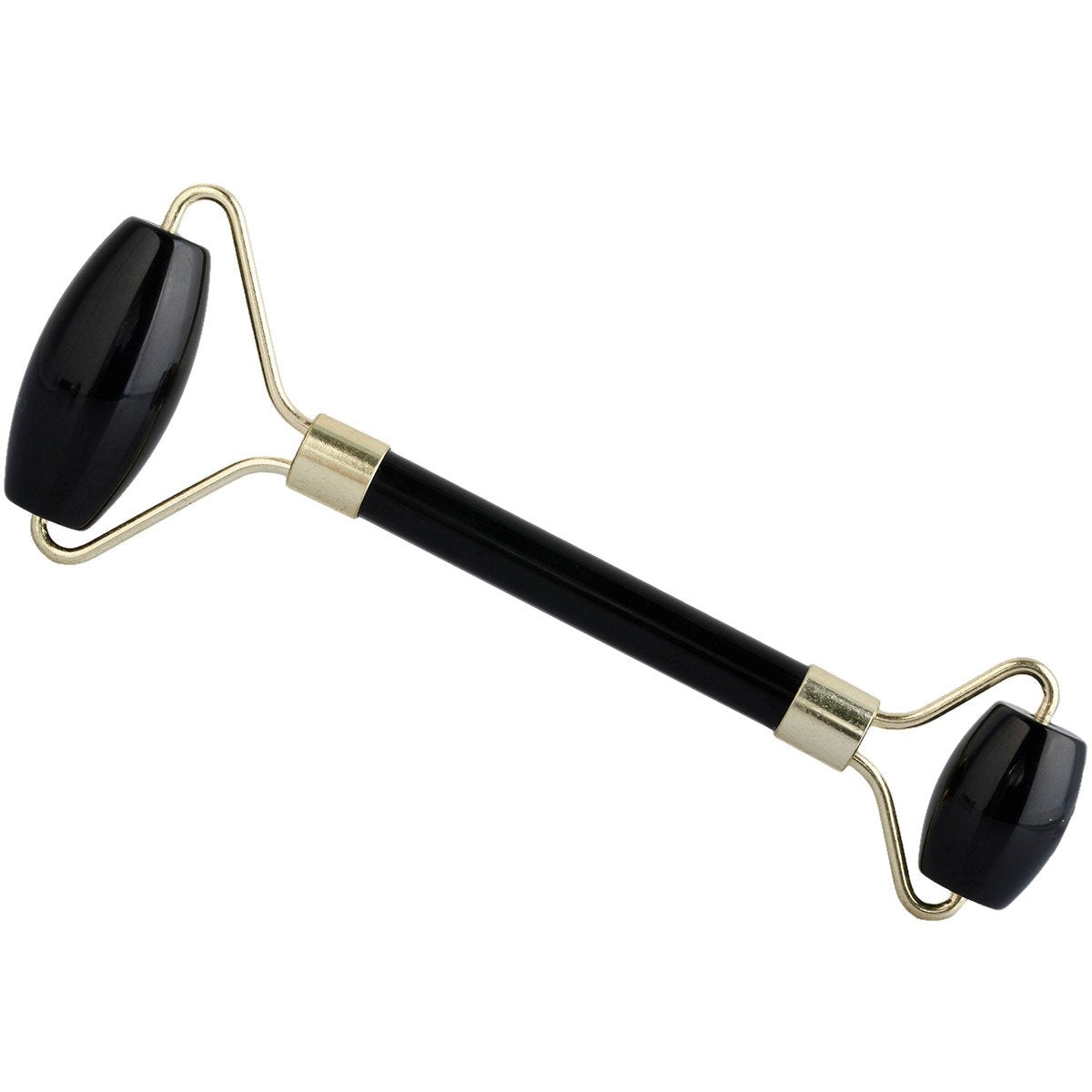 Mookaitedecor Rose Quartz Roller & Gua Sha Tool for Face and Neck Massage, Facial Massager for anti Aging Health & Beauty > Personal Care > Cosmetics > Cosmetic Tools > Skin Care Tools mookaitedecor Black Obsidian  