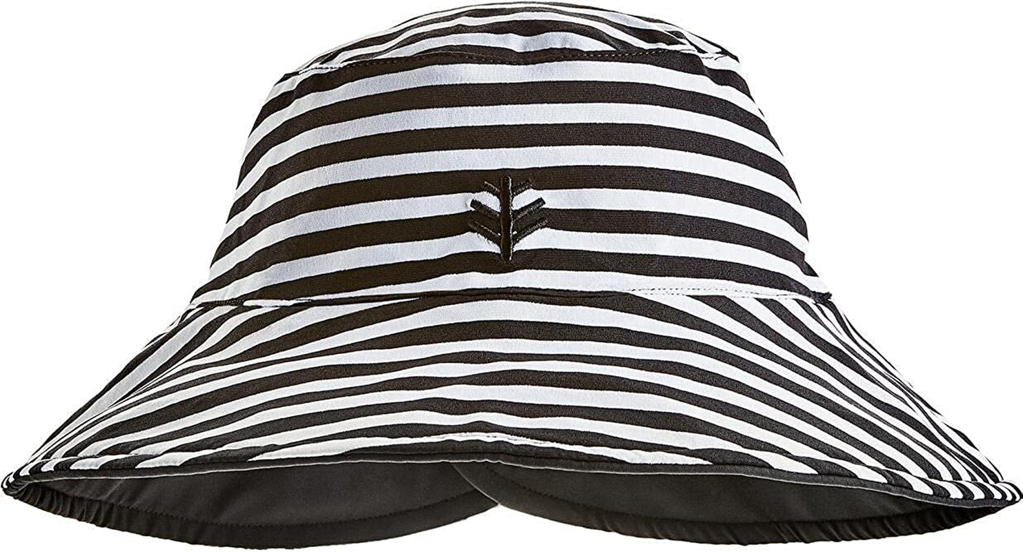 Coolibar UPF 50+ Women'S Ariel Reversible Pool Hat - Sun Protective Apparel & Accessories > Clothing Accessories > Hats Coolibar   