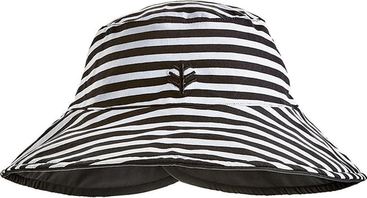 Coolibar UPF 50+ Women'S Ariel Reversible Pool Hat - Sun Protective Apparel & Accessories > Clothing Accessories > Hats Coolibar   