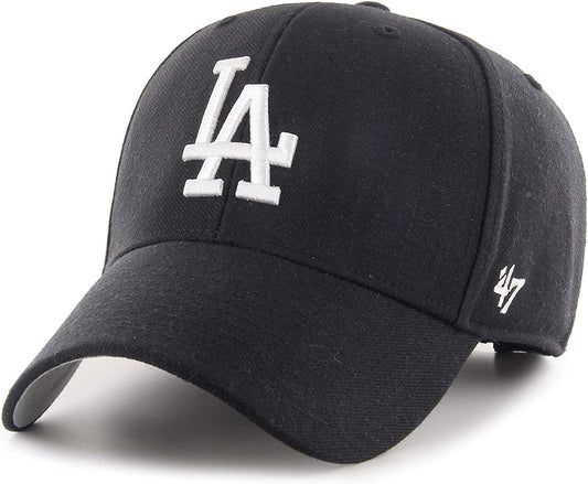 '47 LA Cap - Los Angeles Dodgers - Black-M - Adult Apparel & Accessories > Clothing Accessories > Hats '47   