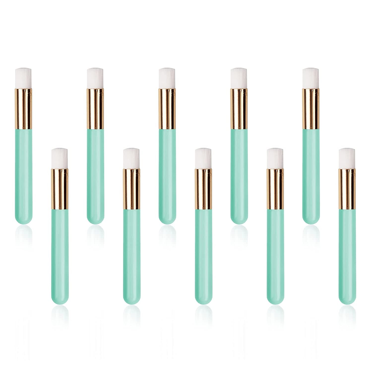 Lash Shampoo Brushes, 10 Pieces Eyelash Extension Cleansing Brush Peel off Blackhead Remover Tool Facial Cleansing Brushes Nose Pore Deep Cleaning Brush Cosmetic Lash Cleanser Brush (White,Pink) Health & Beauty > Personal Care > Cosmetics > Cosmetic Tools > Makeup Tools LOPURO Green  
