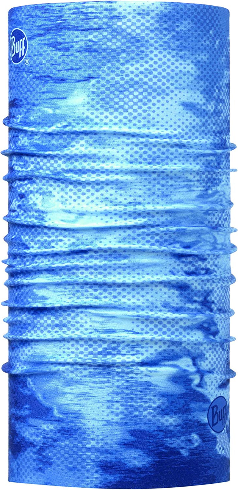 BUFF Coolnet Uv+ Multifunctional Headwear and Face Mask, Bright Pattern Design Apparel & Accessories > Clothing Accessories > Headwear BUFF Camo Blue One Size 