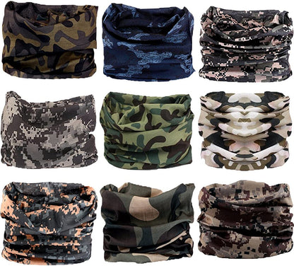Headwear, Head Wrap, Neck Gaiter, Headband, Fishing Mask, Magic Scarf Face Bandana Mask Neck Tube Balaclava for Sport Apparel & Accessories > Clothing Accessories > Headwear NEXTOUR B-camouflage-2  