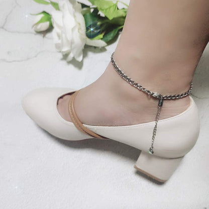Stainless Steel Ankle Bracelets, Adjustable Chain Anklets Feet Jewelry with Gift Card & Box for Women, Men, Couple Anklet for Daily, Party, Beach, Wedding Apparel & Accessories > Jewelry > Anklets HX SHARE   