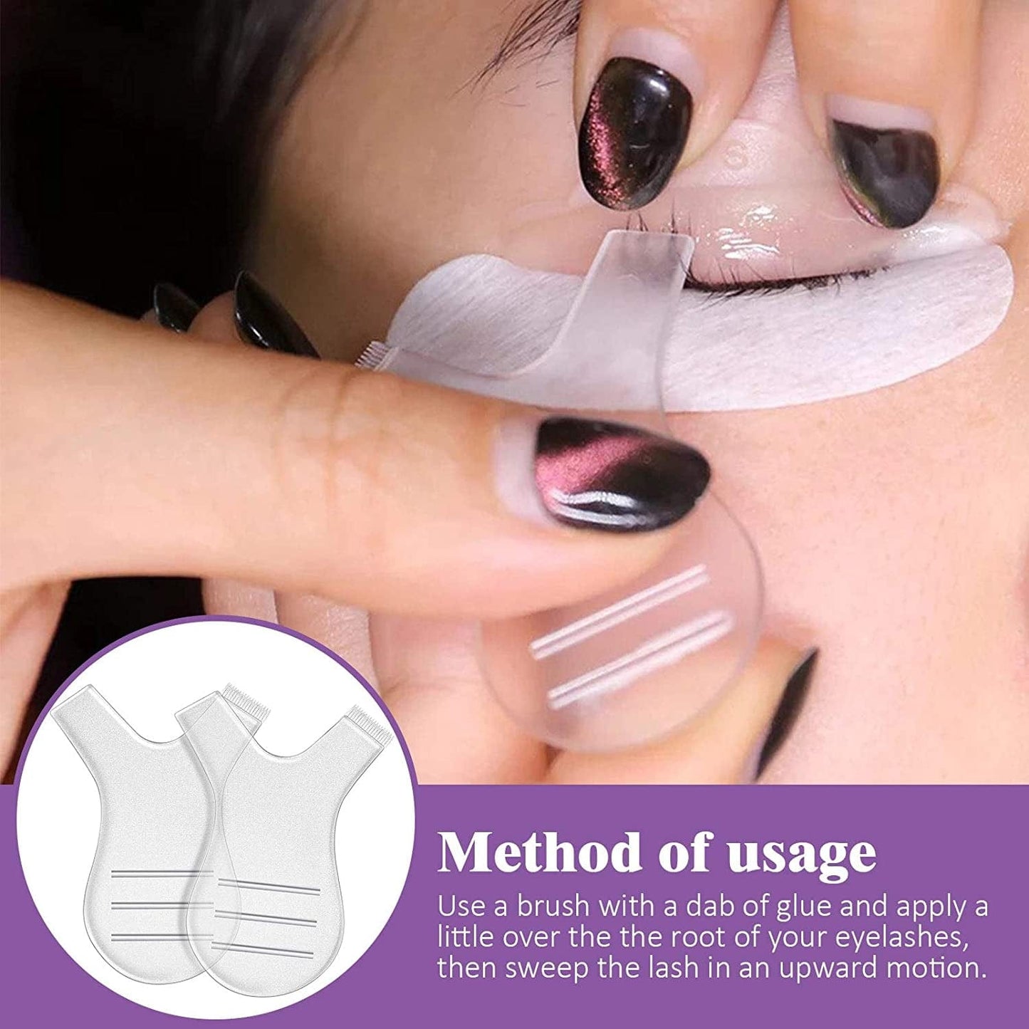 48 Pieces Y Shape Eyelash Brush Lash Perm Lift Brush Makeup Beauty Tool for Lash Grafting Eyelash Extension Cleanup Supplies (Transparent) Health & Beauty > Personal Care > Cosmetics > Cosmetic Tools > Makeup Tools Maitys   
