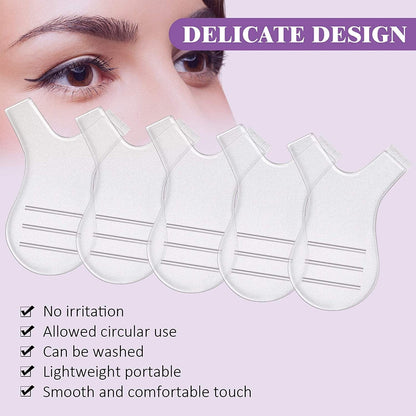 48 Pieces Y Shape Eyelash Brush Lash Perm Lift Brush Makeup Beauty Tool for Lash Grafting Eyelash Extension Cleanup Supplies (Transparent) Health & Beauty > Personal Care > Cosmetics > Cosmetic Tools > Makeup Tools Maitys   