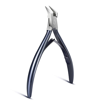 FERYES Toenail Clippers Straight Blade for Thick Toenails, Nail Clippers for Thick and Ingrown Nails - High Temperature Forging Stainless Steel Toe Nail Tools Health & Beauty > Personal Care > Cosmetics > Cosmetic Tools > Nail Tools FERYES Dark Gray  