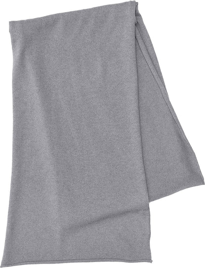 Cashmeren Unisex Plain Knit Solid Scarf - Matching Gloves 100% Pure Cashmere Accessories • Add Both to Cart for a Set Apparel & Accessories > Clothing Accessories > Gloves & Mittens Cashmeren Heather Grey / Scarf Gloves - One Size / Scarf - 80"x 13.5" 