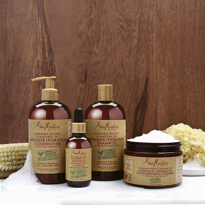Sheamoisture Conditioner Intensive Hydration for Dry, Damaged Hair Manuka Honey and Mafura Oil to Nourish and Soften Hair 13 Oz Health & Beauty > Personal Care > Hair Care SheaMoisture   
