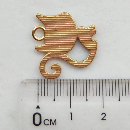 48Pcs Cate Cat Emanel Pendant Bracelet Charm Beads Findings Alloy Mix Lots (Multi-Color)