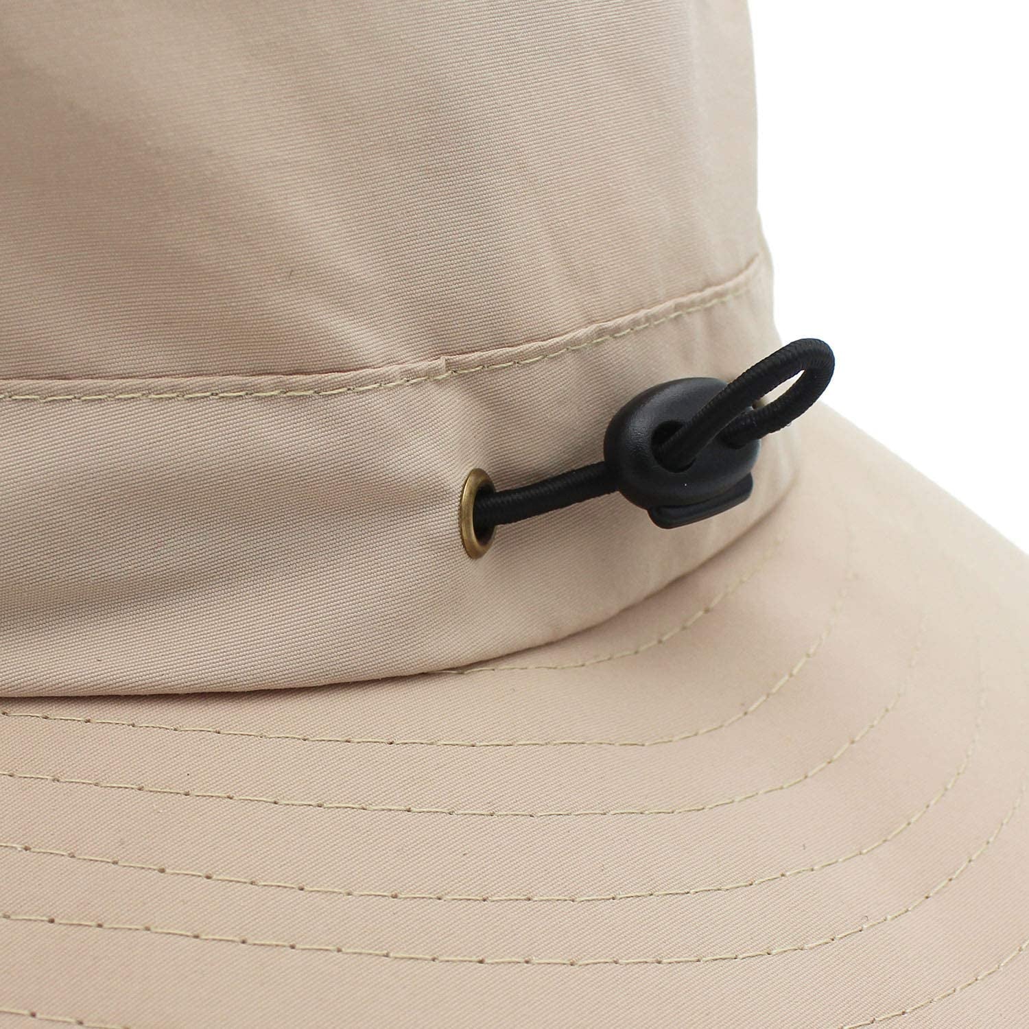 Llmoway Women Lightweight Safari Sun Hat Quick Dry Fishing Hat with Strap Cool Apparel & Accessories > Clothing Accessories > Hats LLmoway   