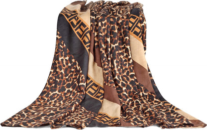 Nabegum Leopard Print Scarf for Women Cheetah Animal Lightweight Fall Blanket Scarves Apparel & Accessories > Clothing Accessories > Scarves & Shawls Nabegum   