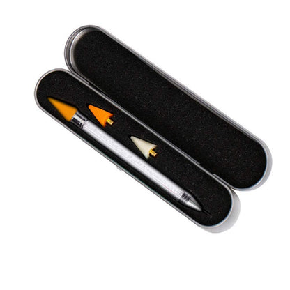 Shuiniba Rhinestone Picker Wax Pen Pencil for Rhinestones Crystal Pickup Diamond Painting Nail Art Decoration Tool with Two Wax Head Health & Beauty > Personal Care > Cosmetics > Cosmetic Tools > Nail Tools GeneralCare   