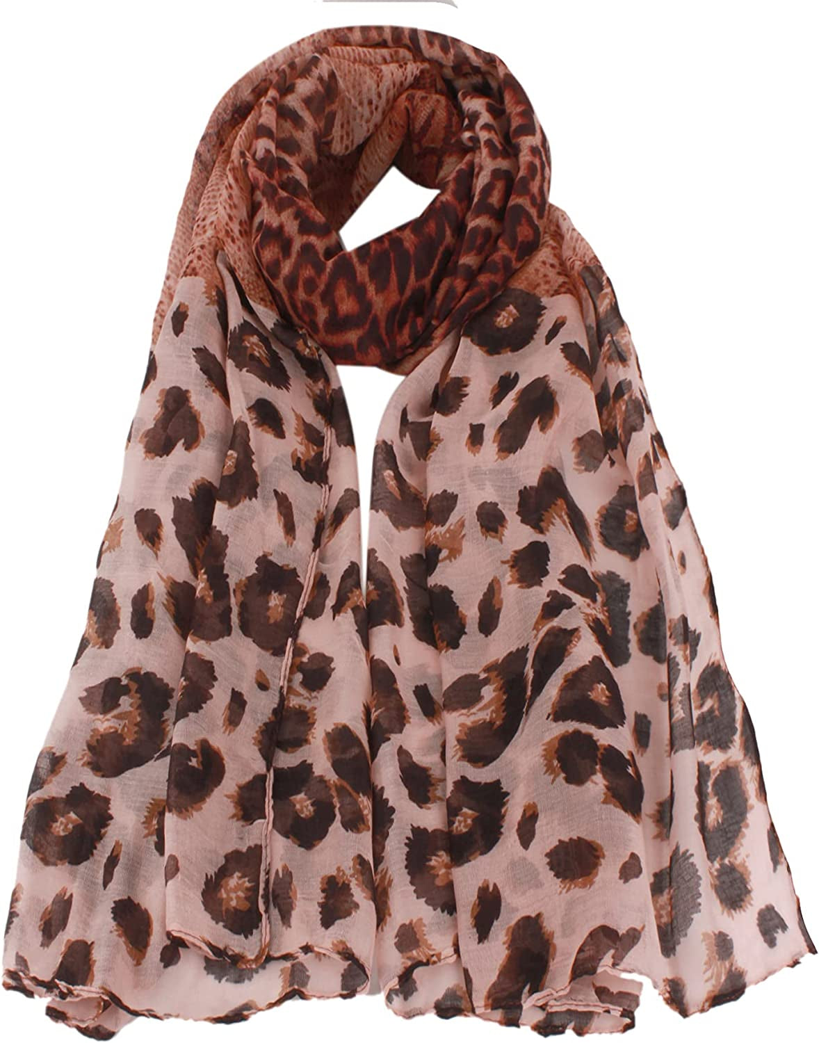 Van Caro Scarfs for Women Lightweight Floral Scarf Soft Long Fashion Scarves Sun-Proof Wrap Shawl Apparel & Accessories > Clothing Accessories > Scarves & Shawls Lobagve 6544 Burgundy  