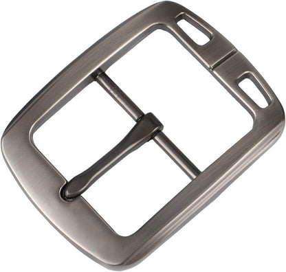 Mcfanbe 1.5 Inches (38-40 Mm) Belt Buckle Single Prong Square Replacement Buckle for Men Women Belt Apparel & Accessories > Clothing Accessories > Belt Buckles McFanBe Grey06  