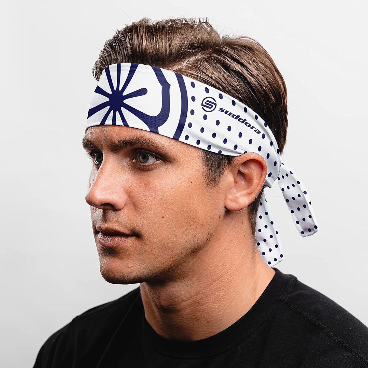 Suddora Daniel-San Lotus Tie Headband - Fashion, Summer, Karate, Outdoor and Sports Apparel & Accessories > Clothing Accessories > Bandanas & Headties Suddora   