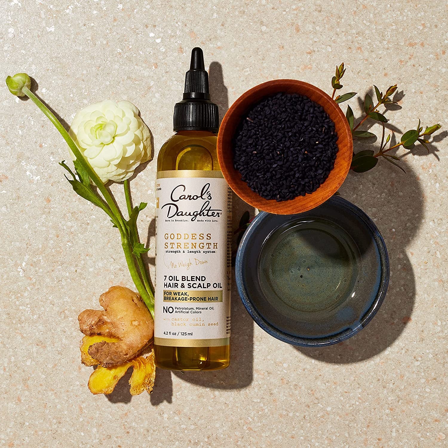 Carol'S Daughter Goddess Strength 4 Full Size Products Hair Care Set - Sulfate Free Shampoo, Conditioner, Leave In, Scalp & Hair Oil Treatment- for Curly, Natural Hair Health & Beauty > Personal Care > Hair Care Carol's Daughter   