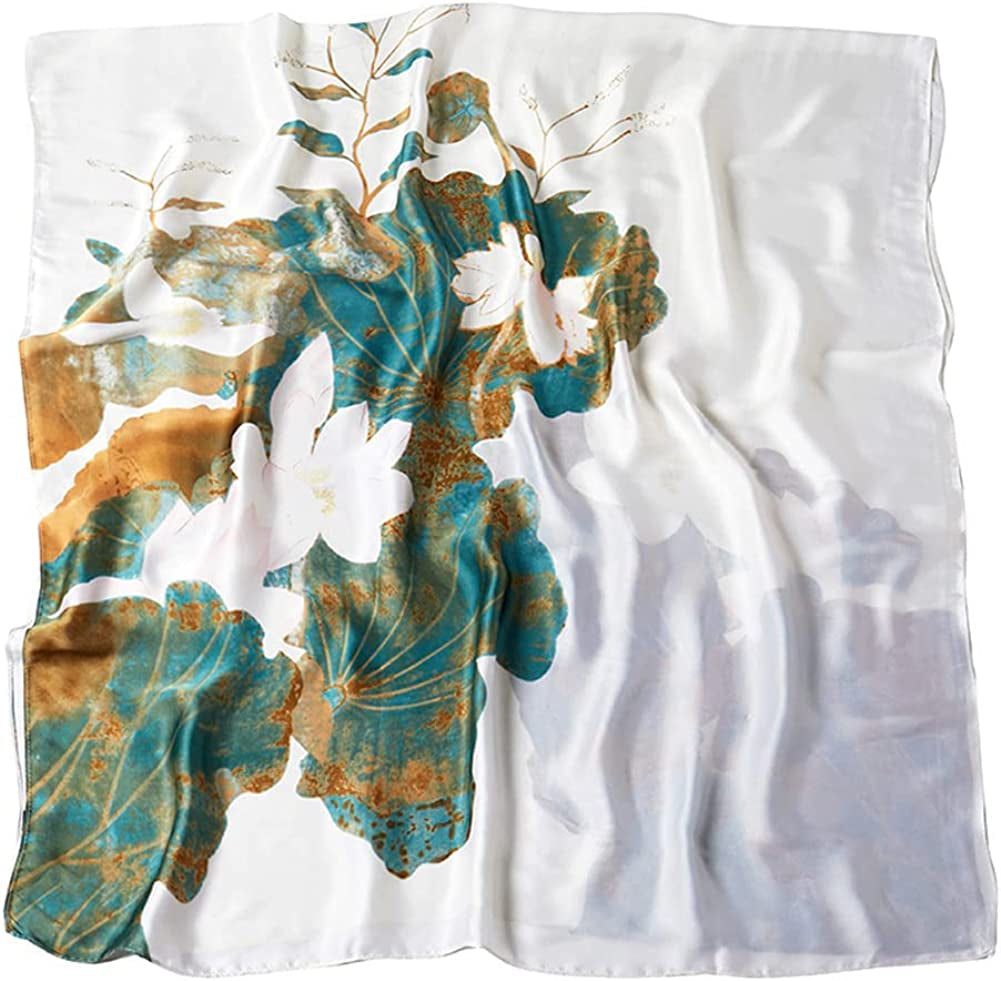K-Elewon Silk Feeling Scarf Fashion Scarves Long Lightweight Sunscreen Shawls for Women Apparel & Accessories > Clothing Accessories > Scarves & Shawls K-Elewon T02  