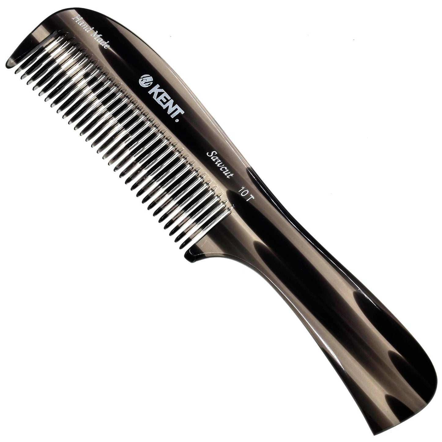Kent 10T Large Wide Tooth Comb - Rake Comb Hair Detangler / Wide Tooth Comb for Curly Hair - Beard Combs/Hair Comb Hair Care Detangling Comb - Hair Comb for Men Hair Supplies - Natural Hair Comb Set Health & Beauty > Personal Care > Hair Care KENT Graphite 1 PACK 
