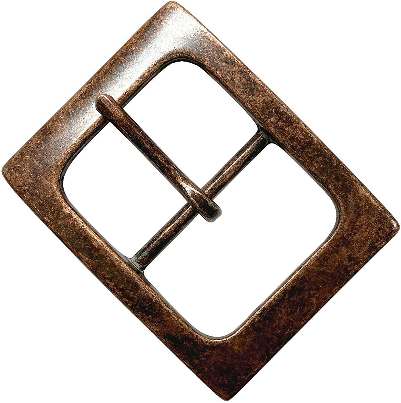 Replacement Belt Buckle Fits 1-1/2"(38Mm) Wide Belt Strap - Multi-Style Options Apparel & Accessories > Clothing Accessories > Belt Buckles Belts.com 20 / Cx-06_antique Copper  