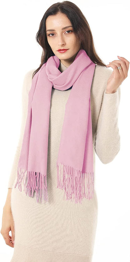 Women Shawl Wrap Scarf Pashmina Gifts Idea Wedding Christmas Birthday Large Soft Stole Apparel & Accessories > Clothing Accessories > Scarves & Shawls Gomust   