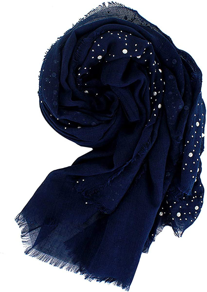 Women Solid Color Muslim Headscarf Turban Lightweight Jersey Hijab Scarf Wrap Apparel & Accessories > Clothing Accessories > Scarves & Shawls EDITHA   