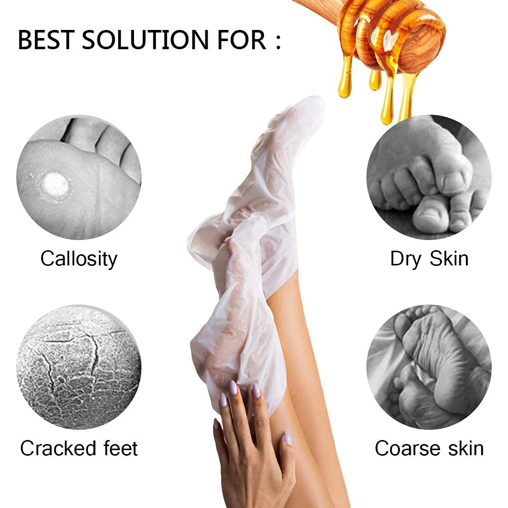 Nano Foot Scrubber Callus Remover Glass Foot File Pedicure Tools Supplies Heel Scraper for Feet with Hydrating Foot Mask Nail File,Professional Foot Care Kit for Dead Skin Removal,Hard Cracked Soften Health & Beauty > Personal Care > Foot Care Hion   