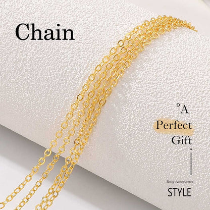 Bodiy Crystal Body Chains Bra Gold Rhinestones Chest Chain Bikini Rave Party Club Body Jewelry Sparkly Accessories for Women and Girls (Gold-3) Apparel & Accessories > Jewelry > Body Jewelry BODIY   