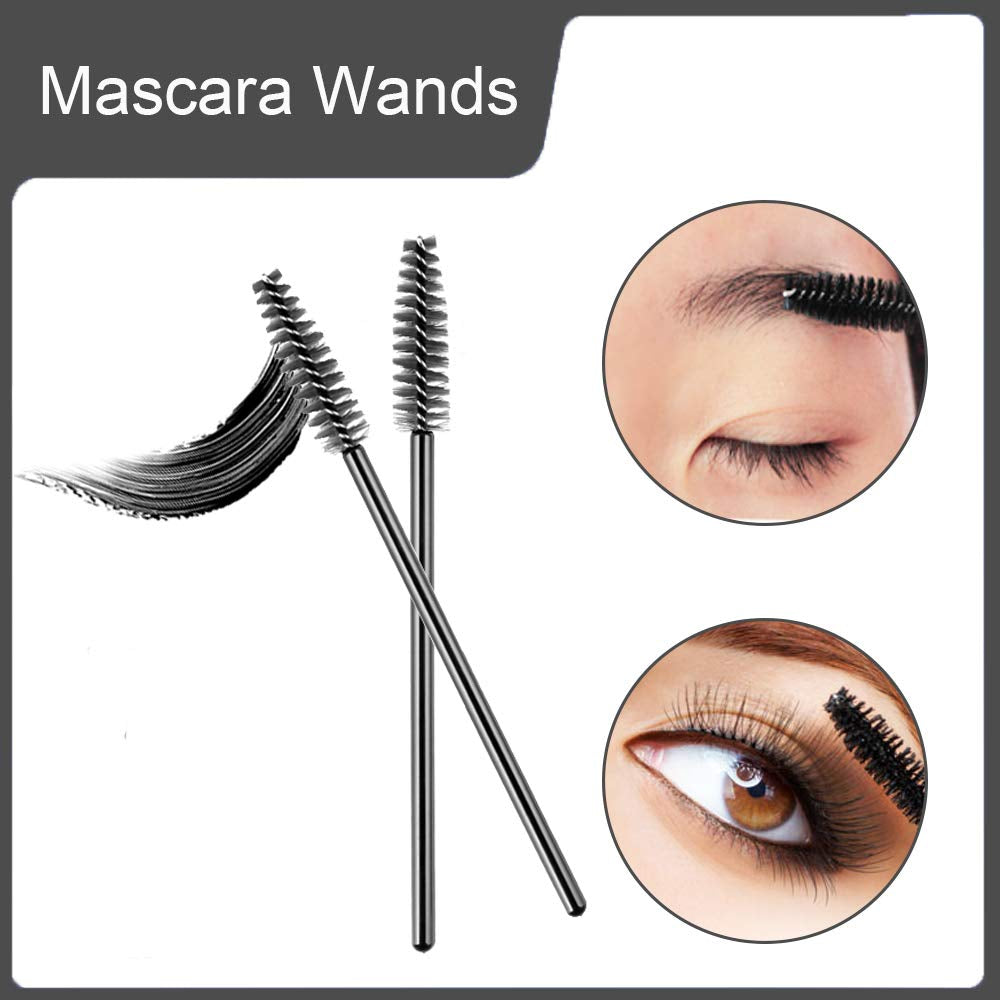 Bearals Disposable Makeup Applicators, Disposable Makeup Wands, Mascara Wands, Eyeliner Brushes, Lipstick Applicators, Eyeshadow Brushes, 200 Pcs Makeup Tool Kits Health & Beauty > Personal Care > Cosmetics > Cosmetic Tools > Makeup Tools B BEARALS   