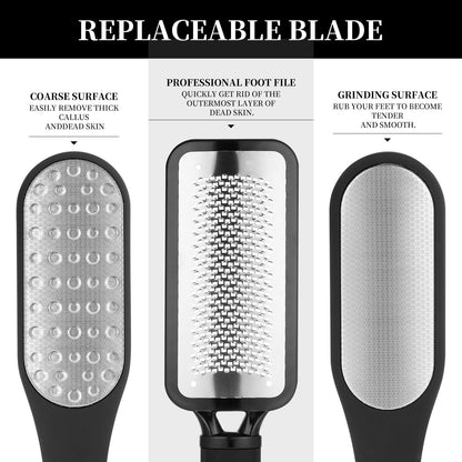 Oneleaf Colossal Pedicure Callus Remover and Double-Sided Foot Rasp Foot File, Foot Care Metal Surface Tool to Remove Hard Skin, for Wet and Dry Feet, Suigical Grade Stainless Steel File… Health & Beauty > Personal Care > Foot Care oneleaf   
